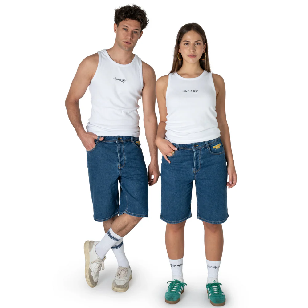 X-Tra Baggy Shorts Washed Blue