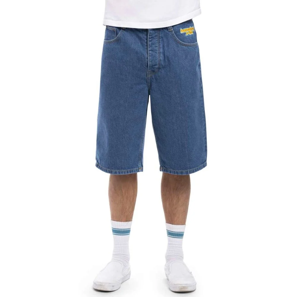 X-Tra Baggy Shorts Washed Blue - Image 2