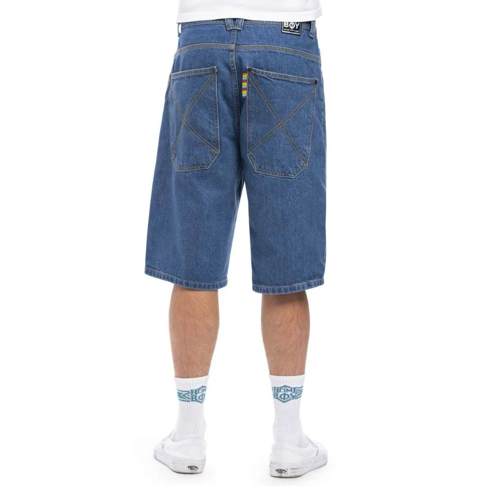 X-Tra Baggy Shorts Washed Blue - Image 3