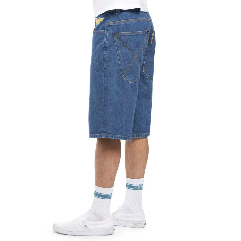 X-Tra Baggy Shorts Washed Blue - Image 4