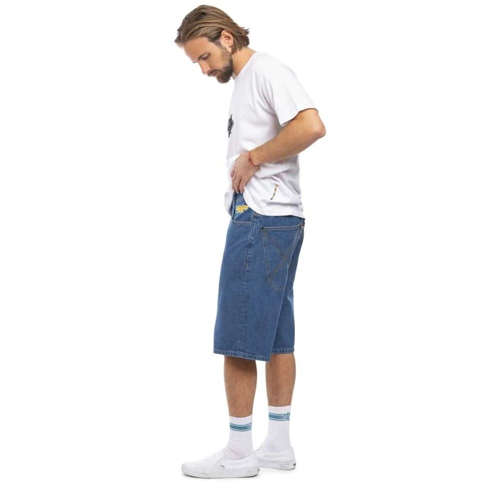 X-Tra Baggy Shorts Washed Blue - Image 6