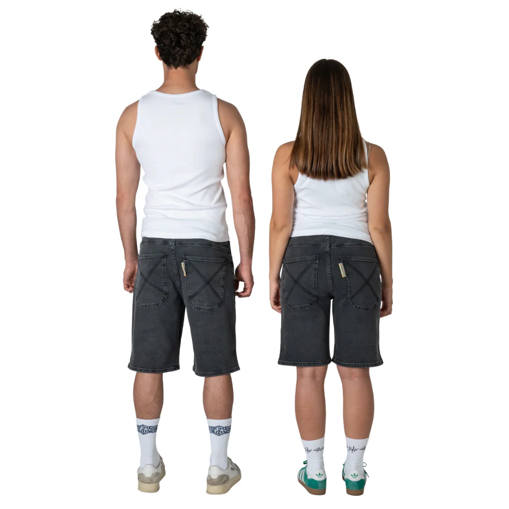 X-Tra Baggy Shorts Washed Grey - Image 2