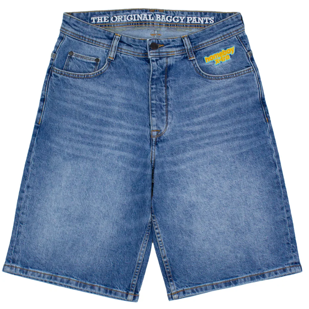 X-tra Baggy Vintage Shorts Vintage Blue