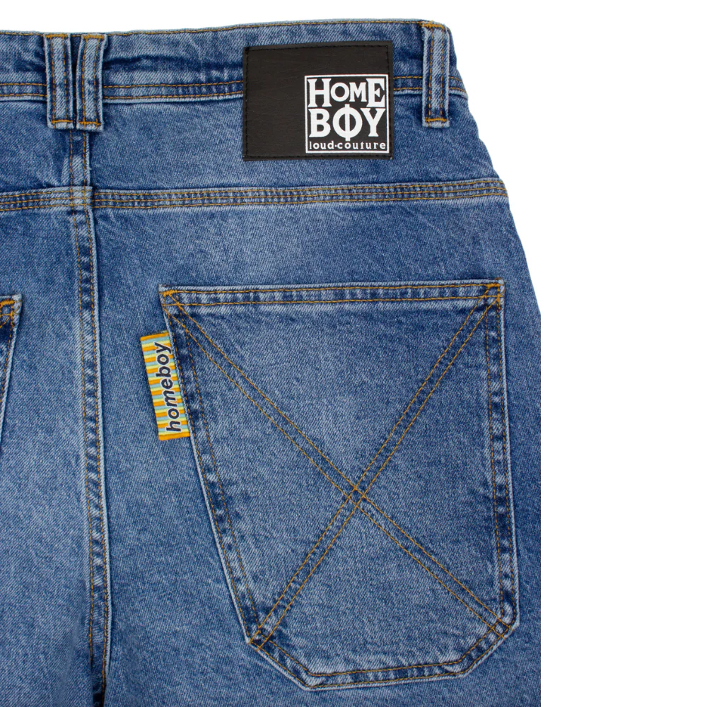 X-tra Baggy Vintage Shorts Vintage Blue - Image 3