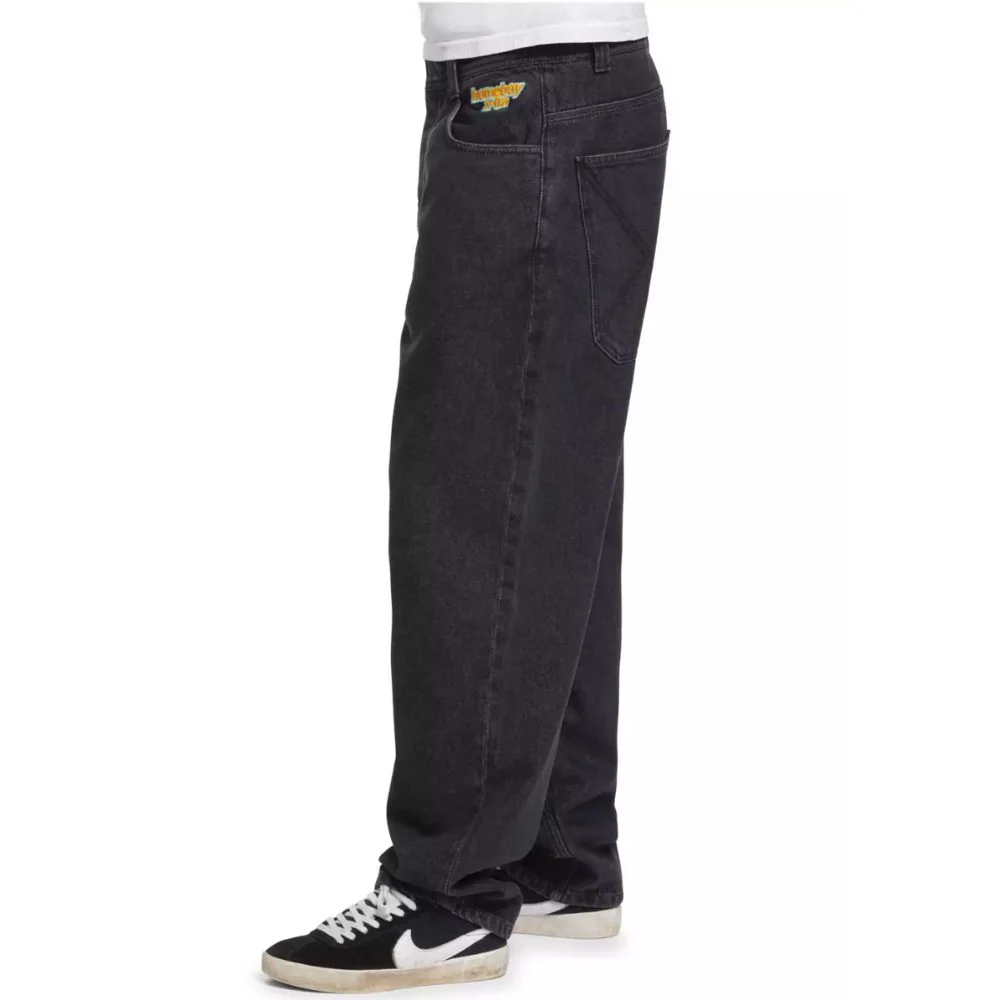 X-Tra Baggy Denim Washed Black Jeans - Image 2