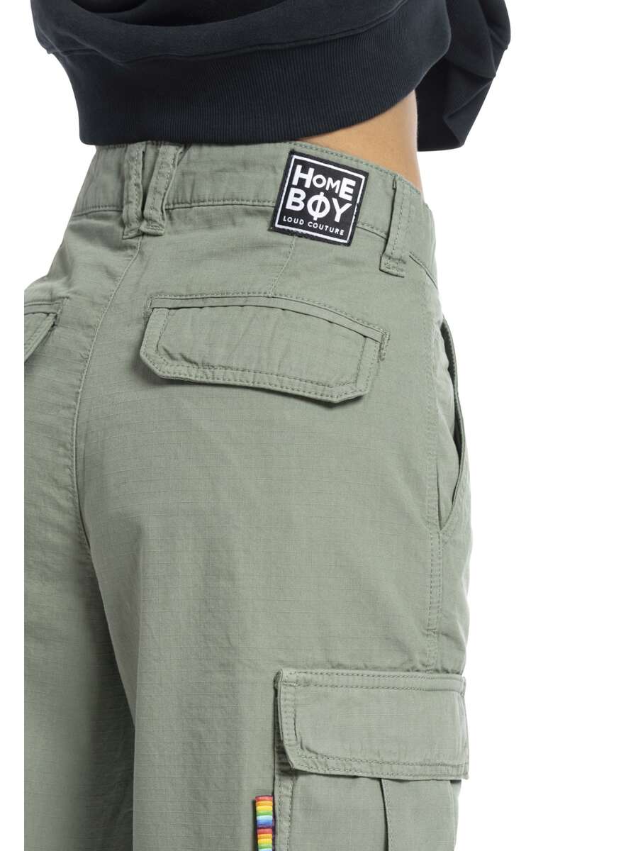 X-Tra Cargo Baggy Pant Olive - Image 4