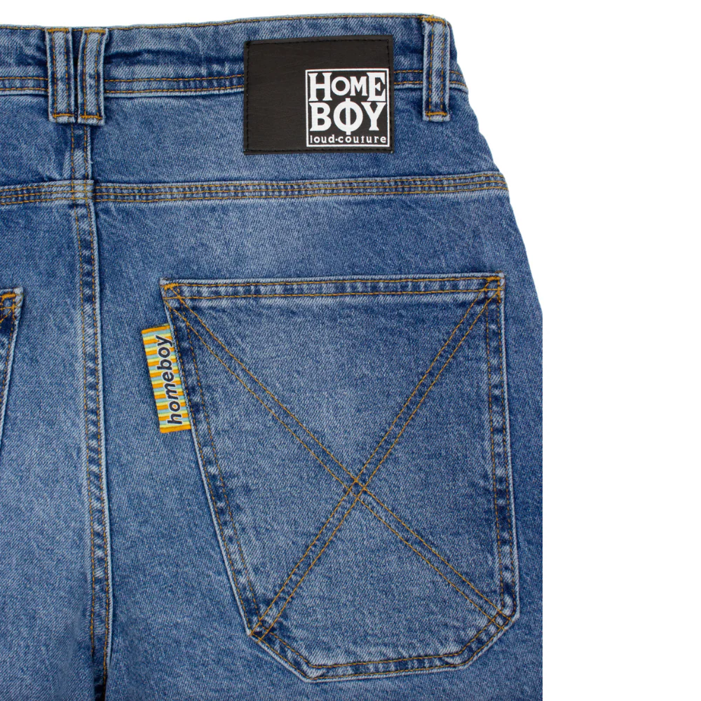 X-tra Desperados Denim Shorts Vintage Blue - Image 3