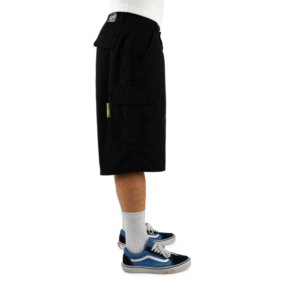 X-tra Monster Cargo Shorts Black - Image 2