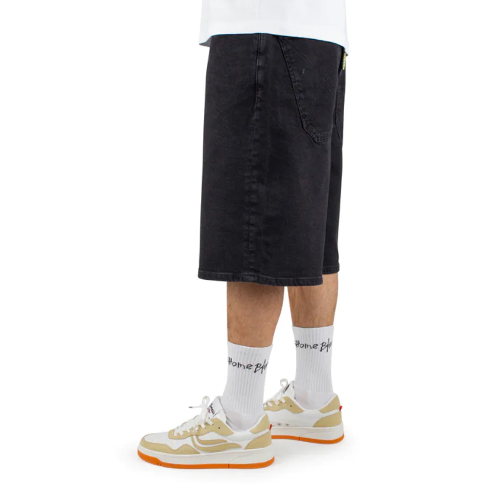 X-tra Monster Shorts Washed Black - Image 7