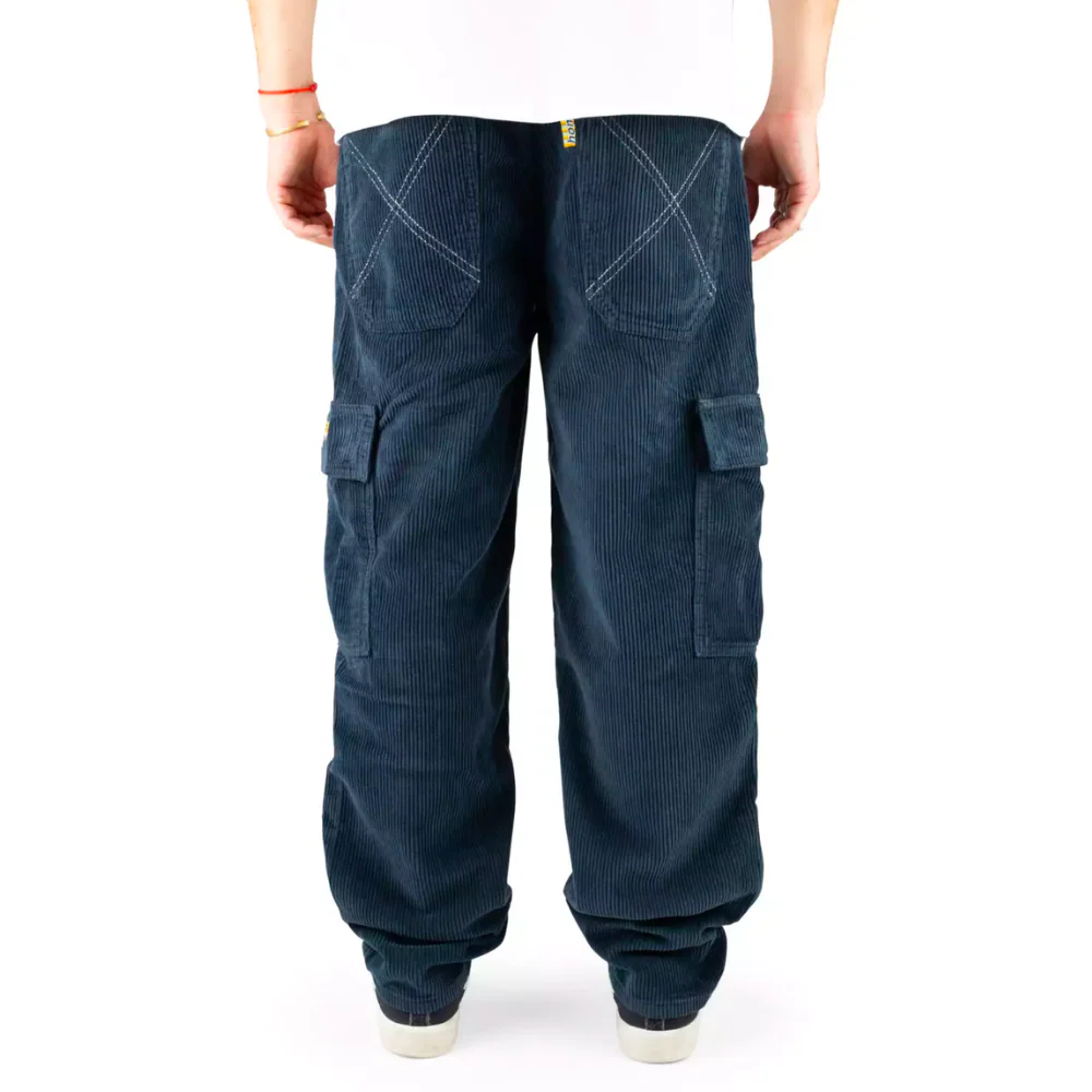 X-tra Space Cord Pants Navy - Image 3