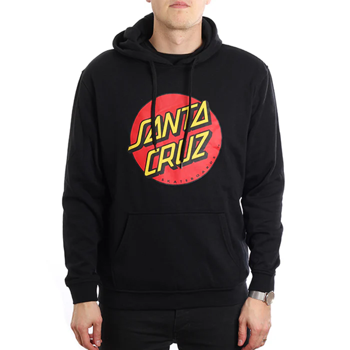Kids Classic Dot Hoodie Black - Image 2