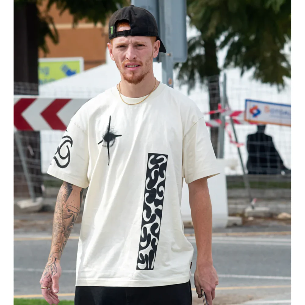 Zephyr 1 T-shirt Dirty White - Image 2